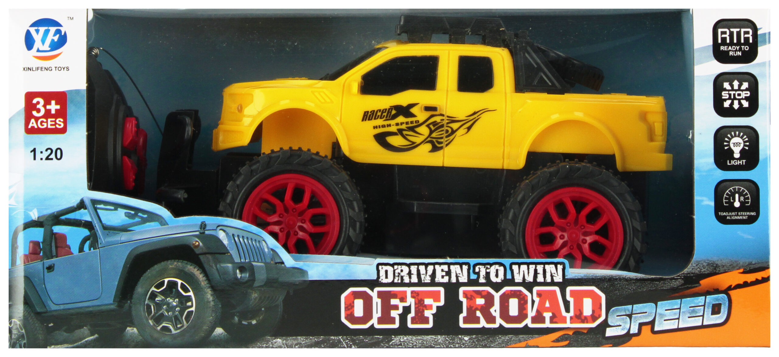 CAR - OFF ROAD CAR R/C FF WB 26X11X14