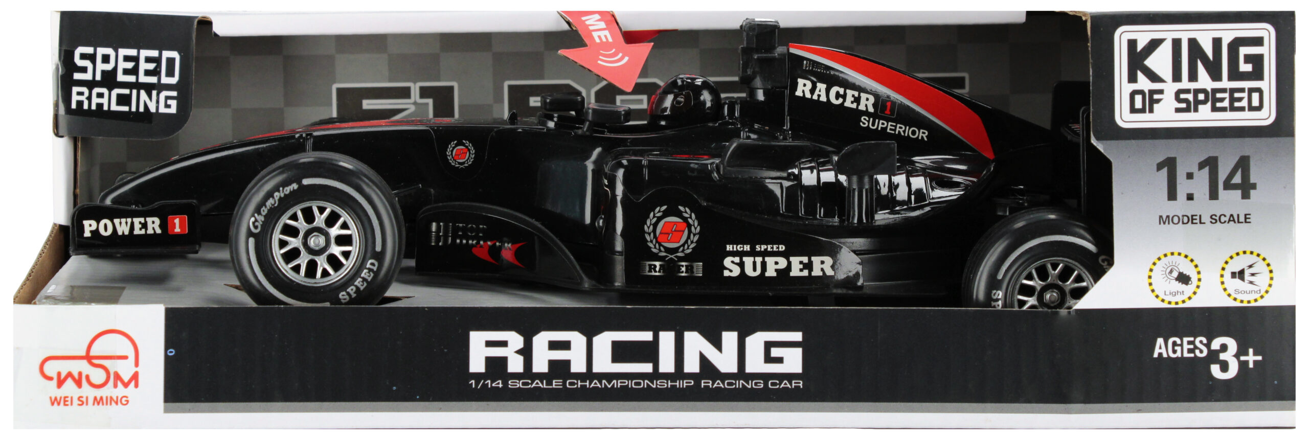 CAR - RACING CAR B/O WB 32X10X14