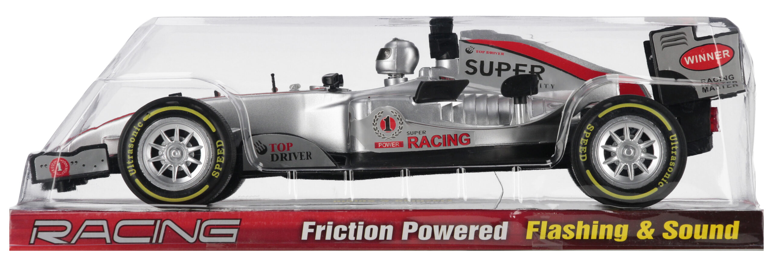 CAR - RACING CAR B/O PBX 38X12X18