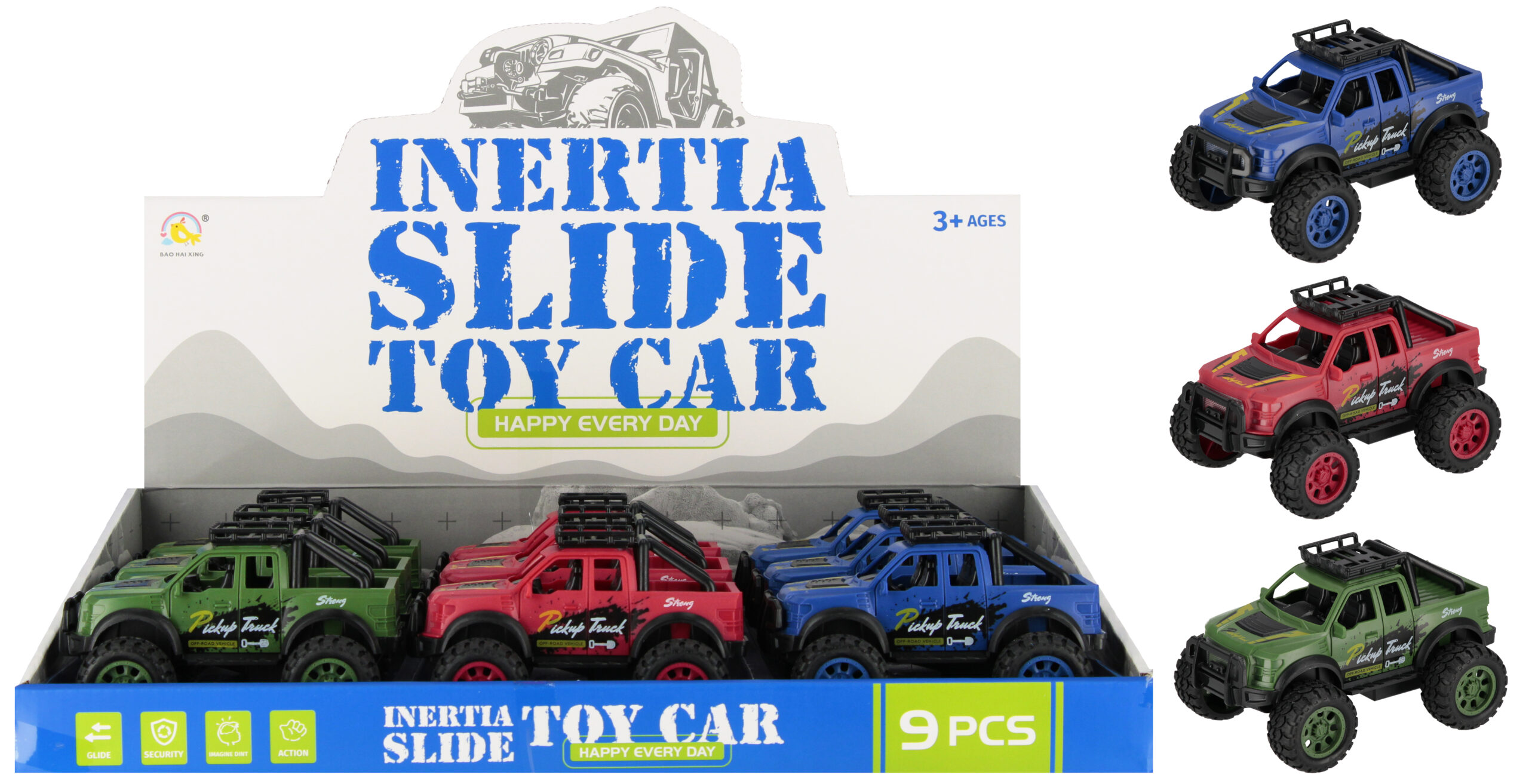 CAR - OFF ROAD CAR DISP 14CM