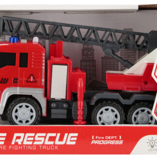 CAR - FIRE CAR B/O WB 28X16X11