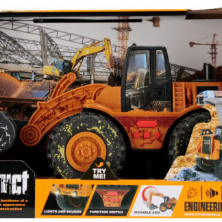 CAR - CONSTRUCTION CAR B/O BULDOZER WB 29X18X15