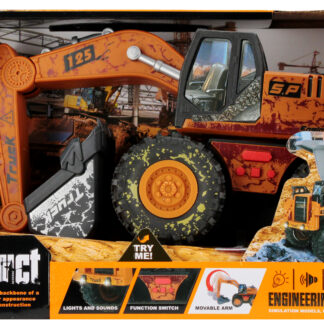 CAR - CONSTRUCTION CAR B/O EXCAVATOR WB 29X18X15