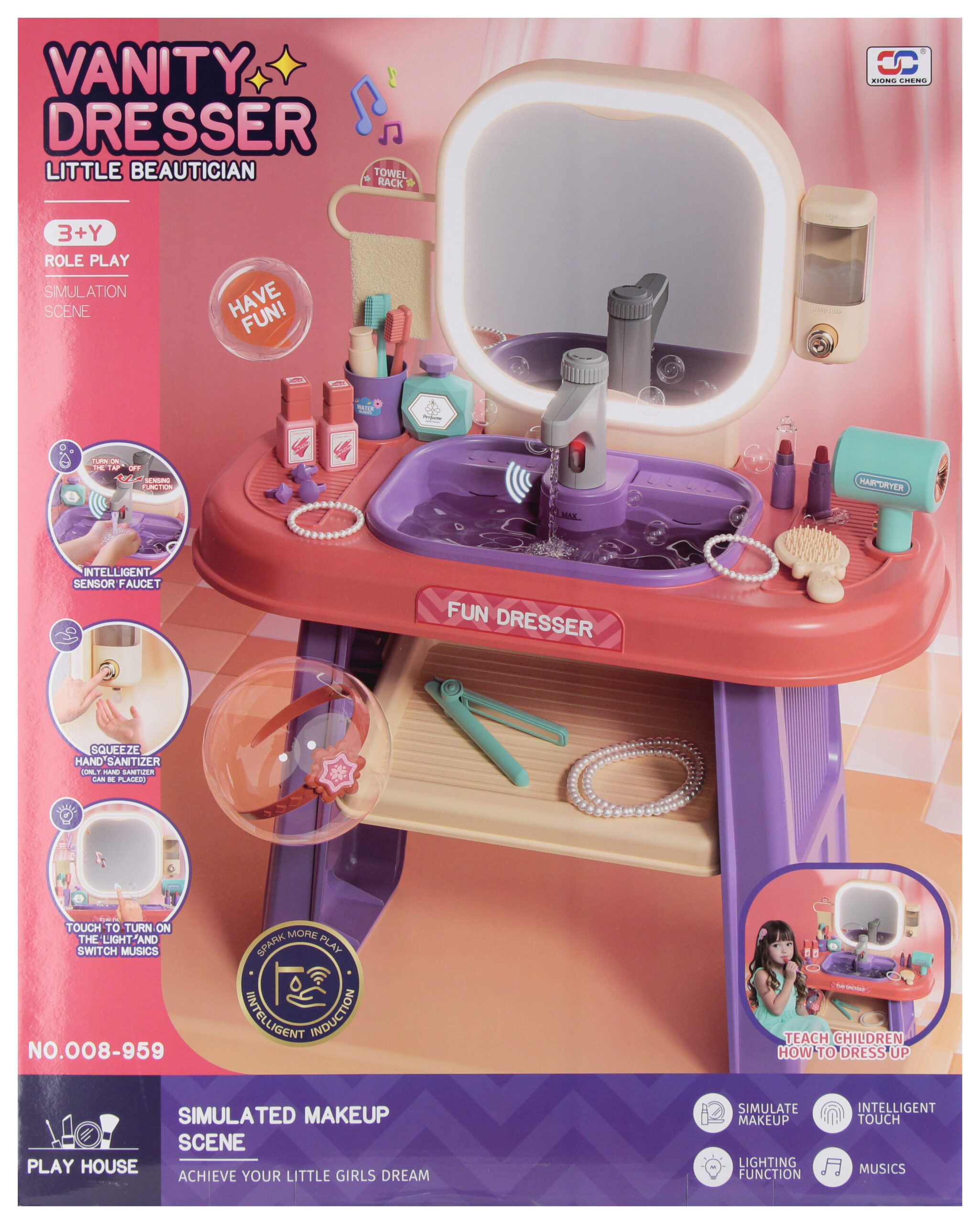 DRESSER B/O + ACCESS.BOX 70X56X10