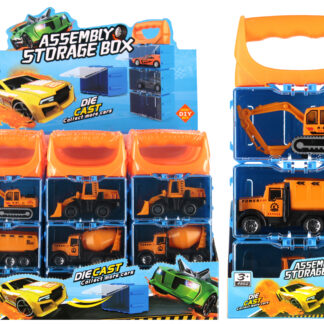 CAR - CONSTRUCTION CAR MET DISP 9x19x5