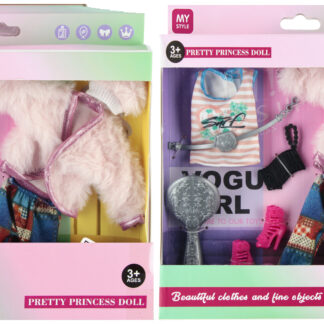 ACCESSORIES FOR DOLL - CLOTHES DISP 22x23x3