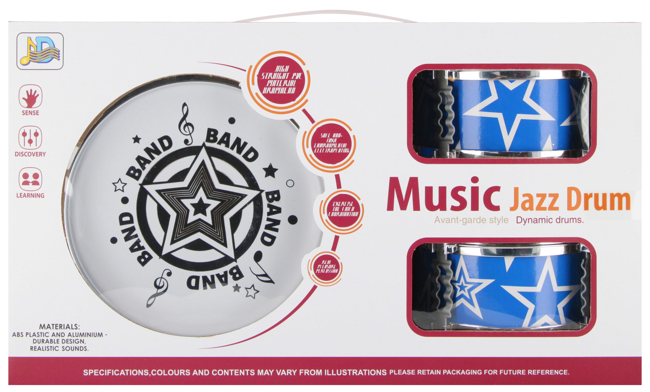 DRUM COLOUR BOX 34X20X13