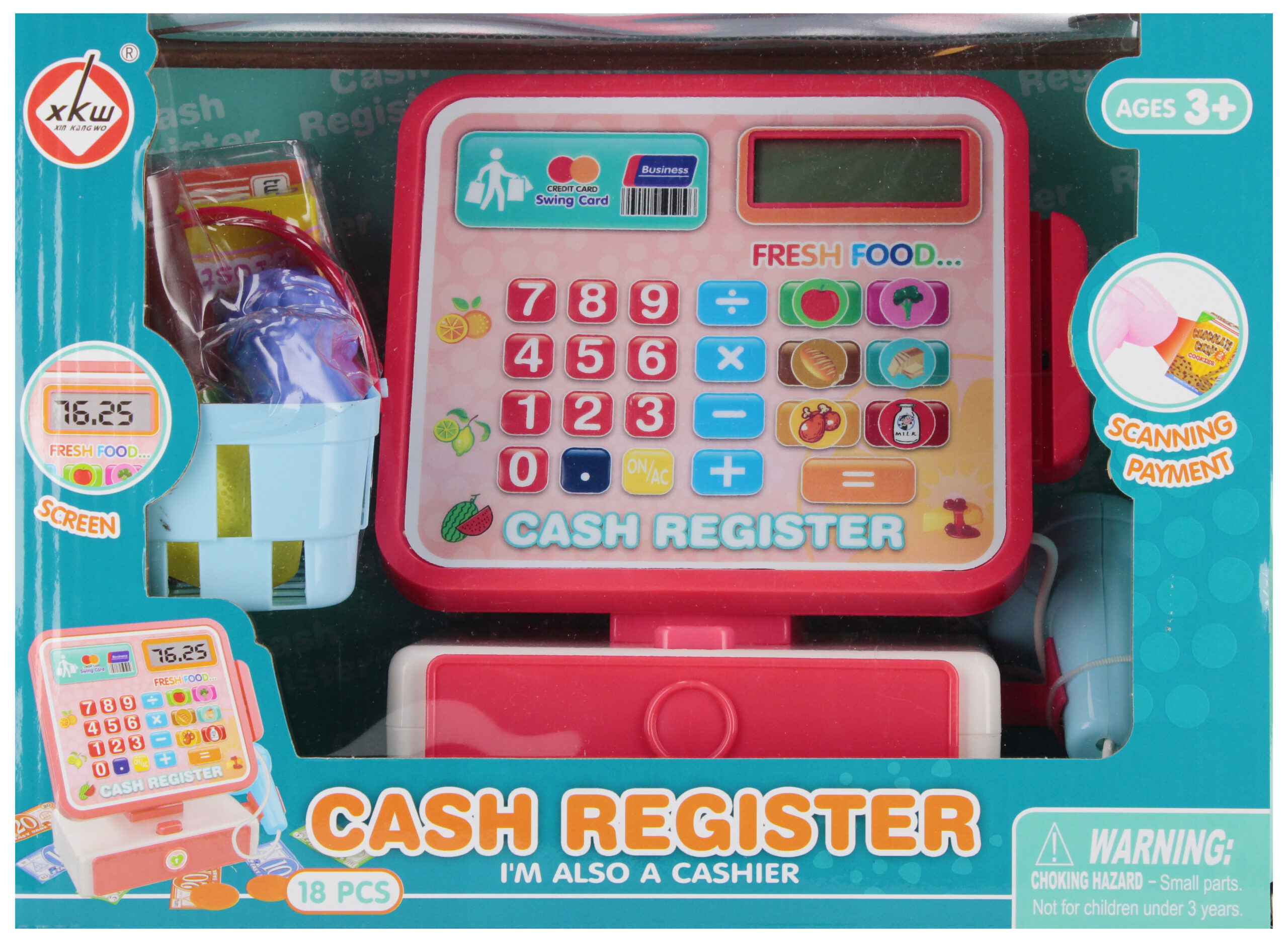 CASH REGISTER B/O +ACCESS.WB 30X22X13