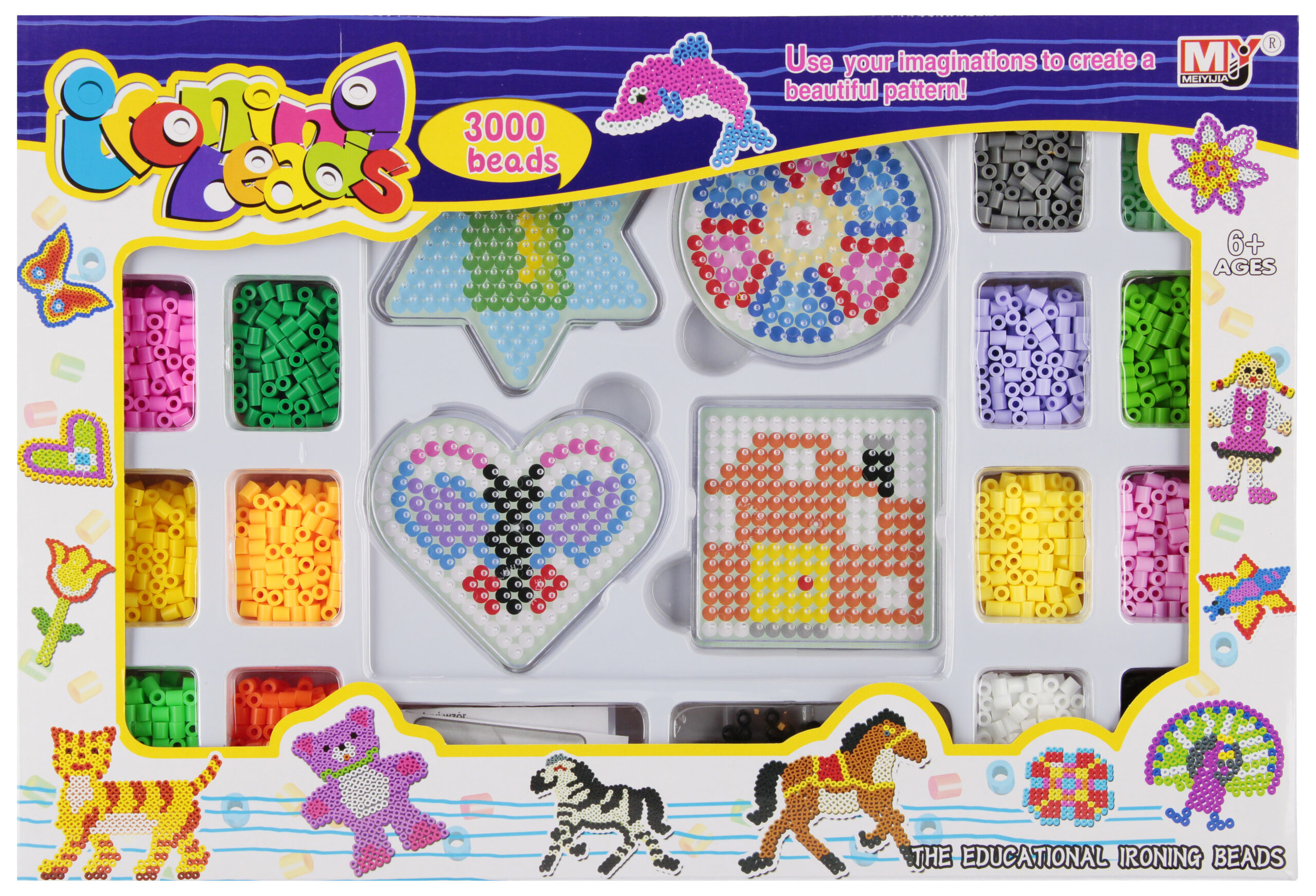 BEADS - IRON BEADS WB 42X27X4