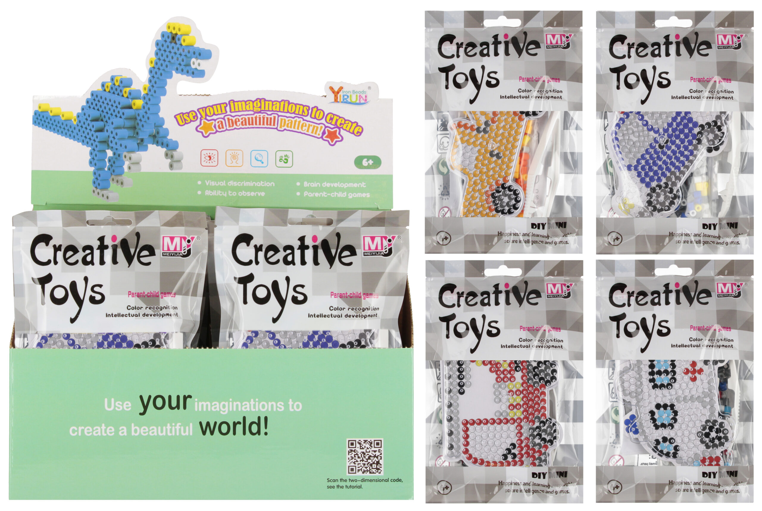 BEADS - IRON BEADS DISP 13X19X2