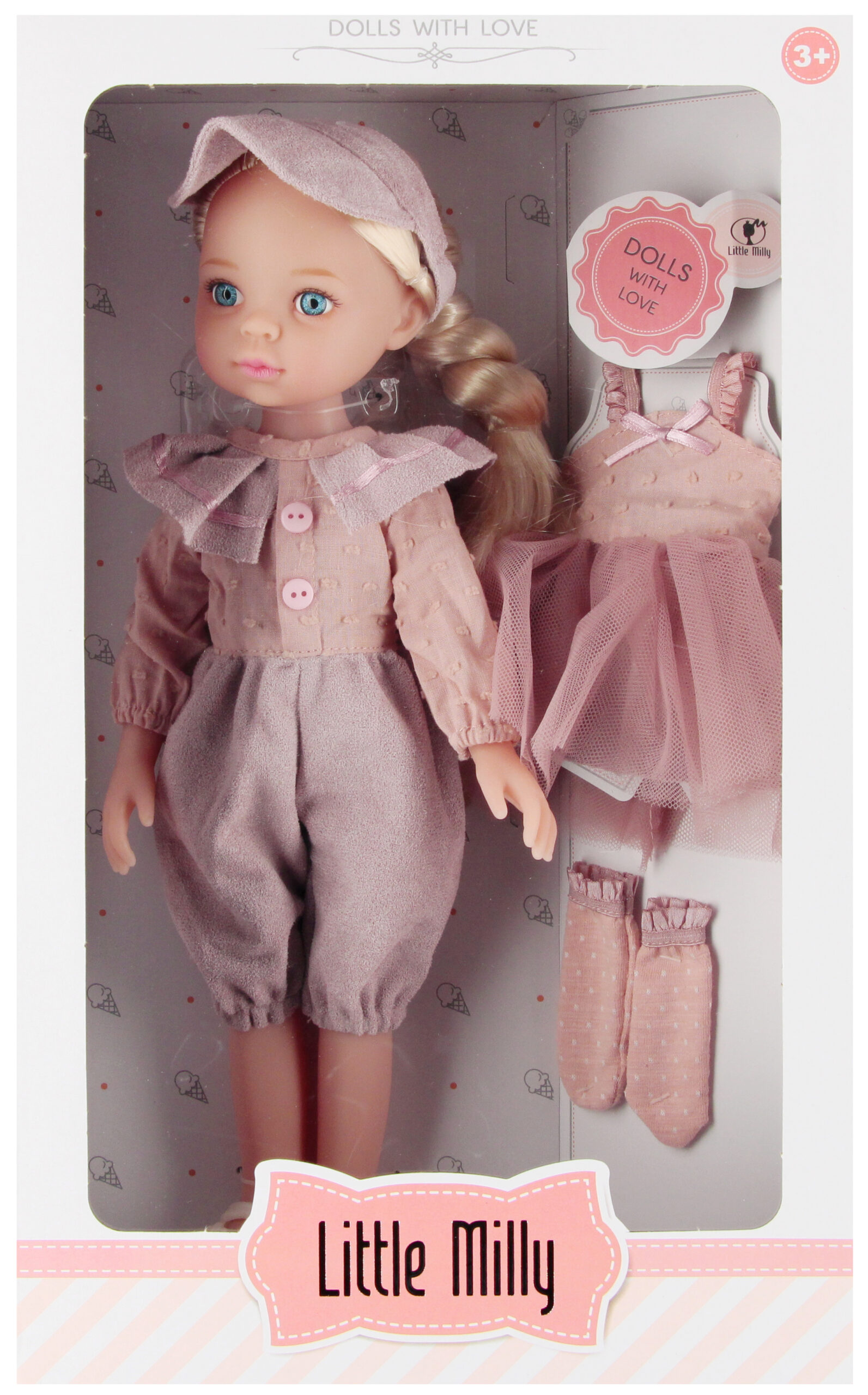 DOLL 35CM+ACCESS.WB 23X36X11