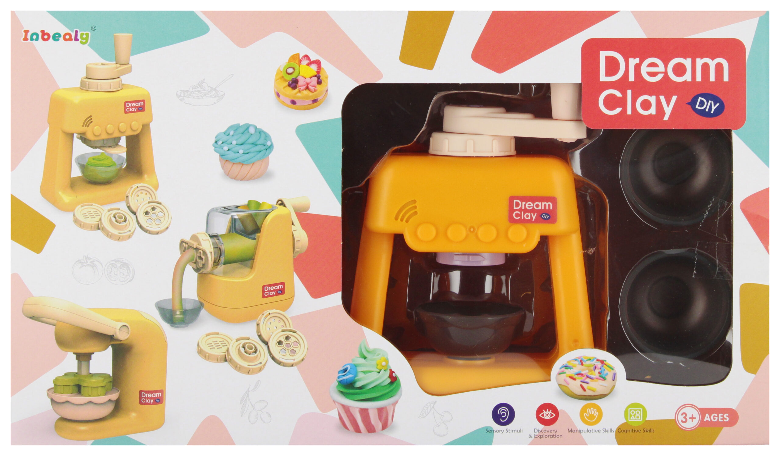 COLOUR DOUGH SET +ACCEES.WB 32X19X9