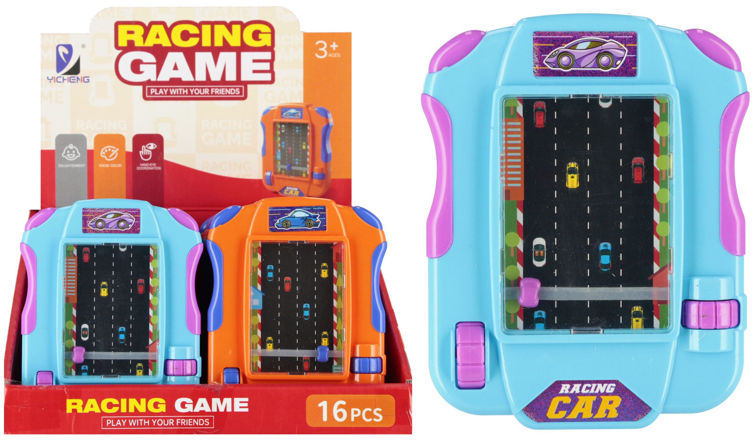 GAME - RACING GAME ROAD DISP 11X14X3