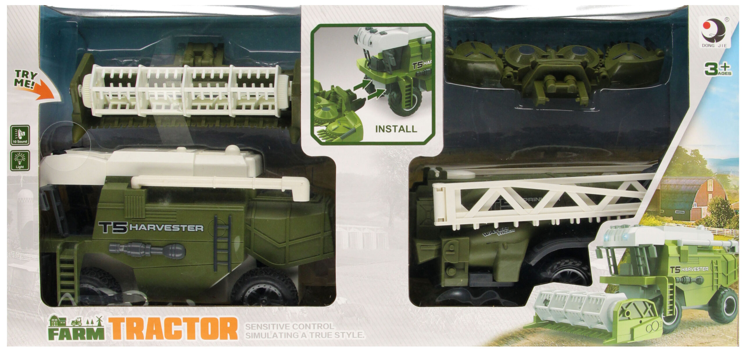 COMBINE - HARVESTER B/O+ACCESS.WB 51X25X12