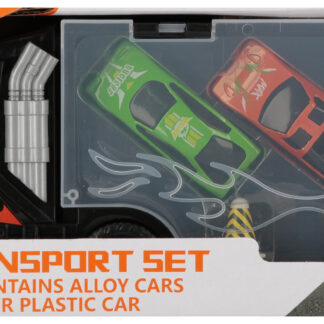 CAR - CONSTRUCTION CAR MET TRANSPORTER WB 31X12X8