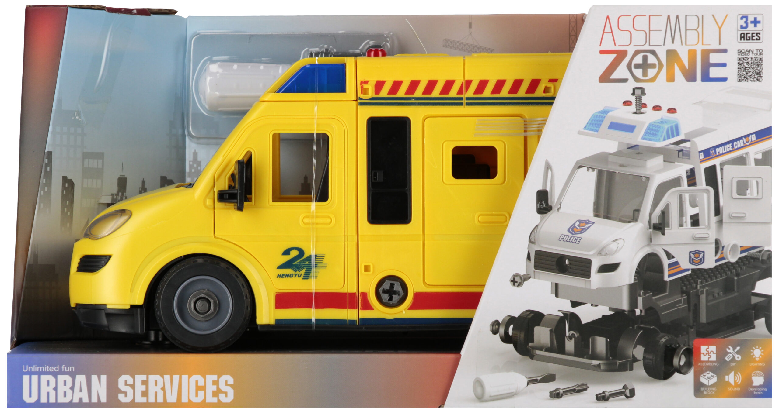 CAR - RESCUE CAR B/O WB 35X19X15