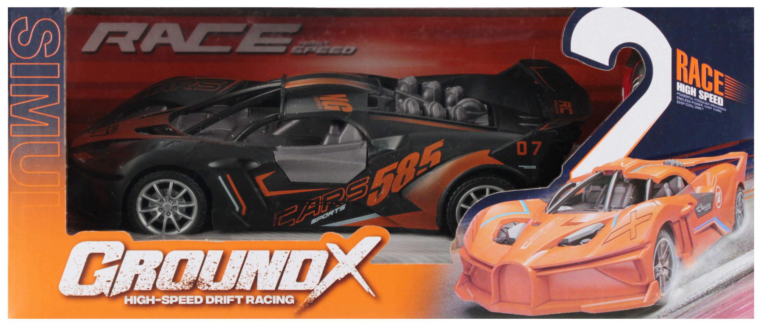 CAR - RACING CAR R/C FF CHARGER WB 28X12X14