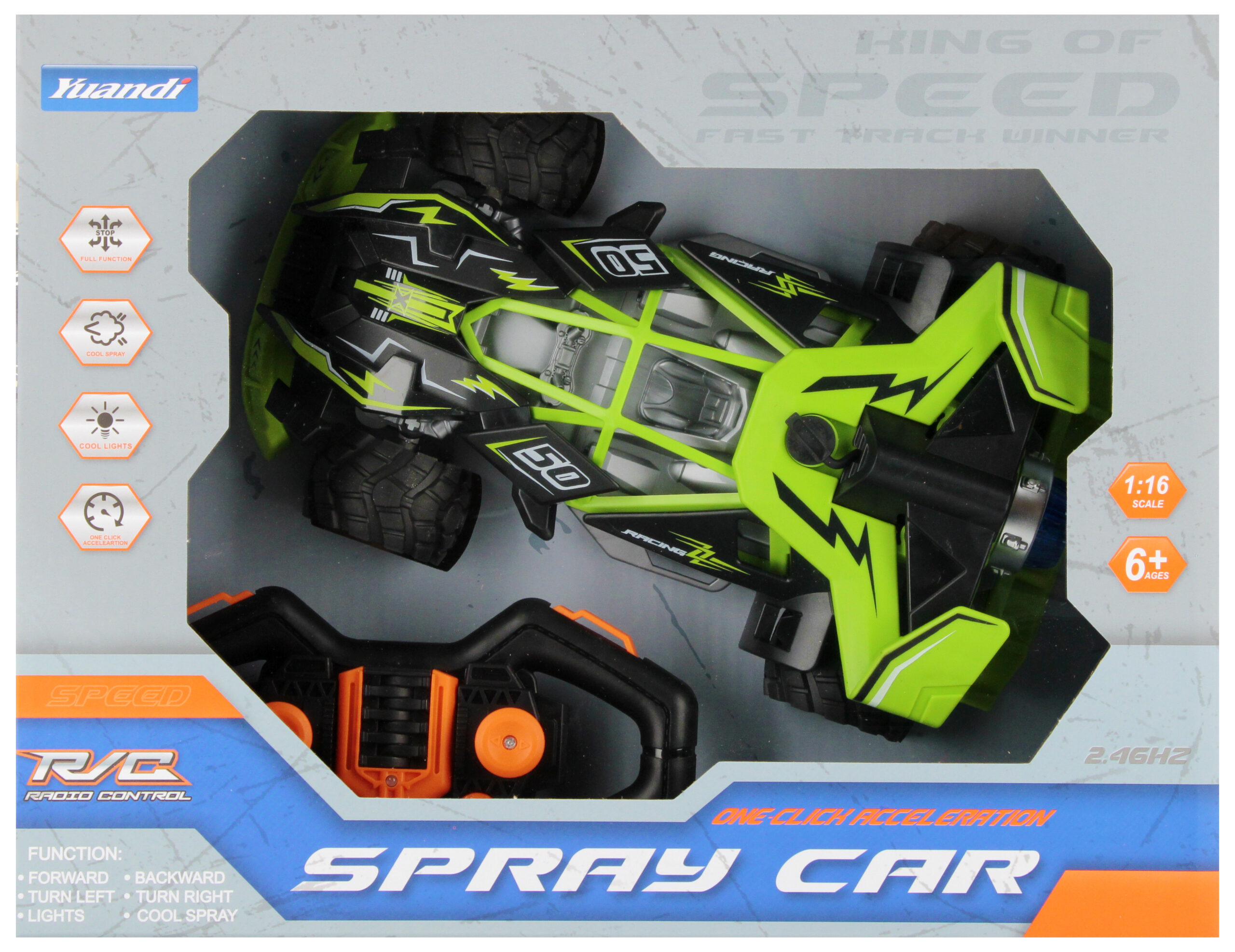 CAR - RACING CAR R/C FF BAT WB 30X24X10