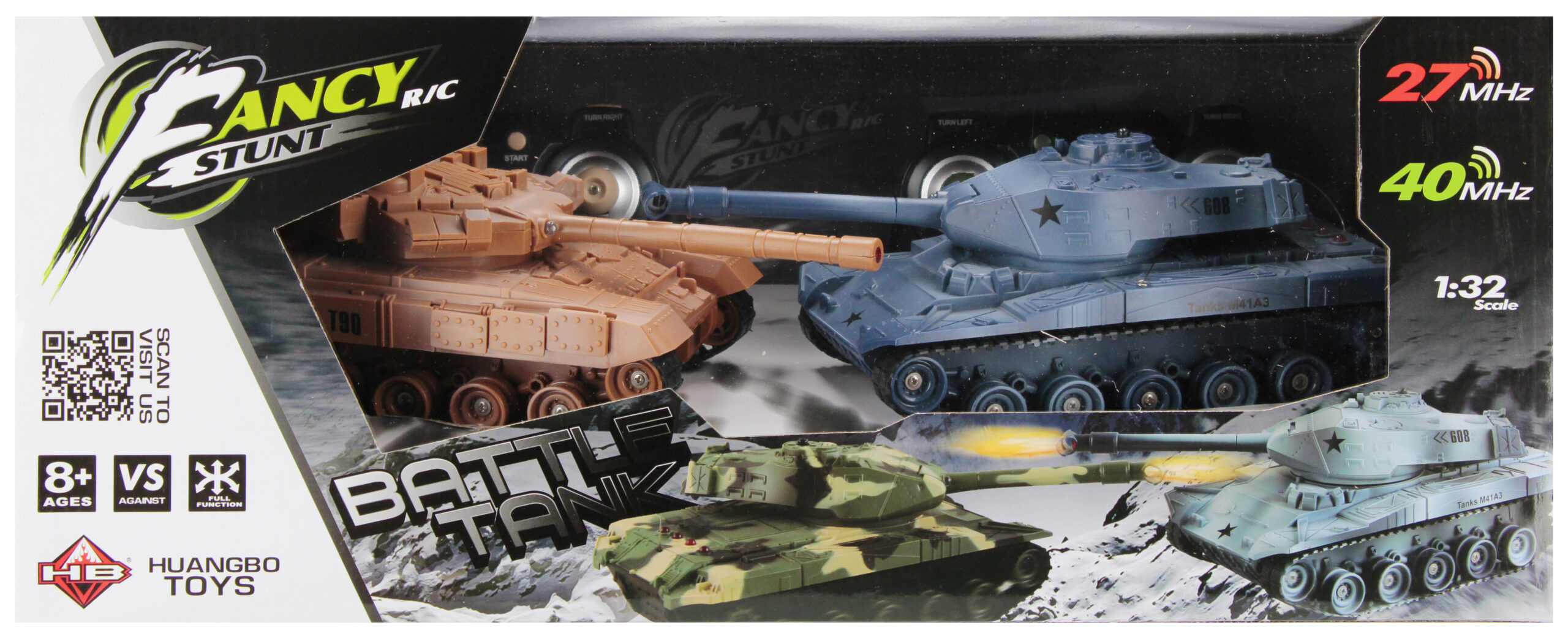 TANK R/C FF CHARGER WB 50X20X24