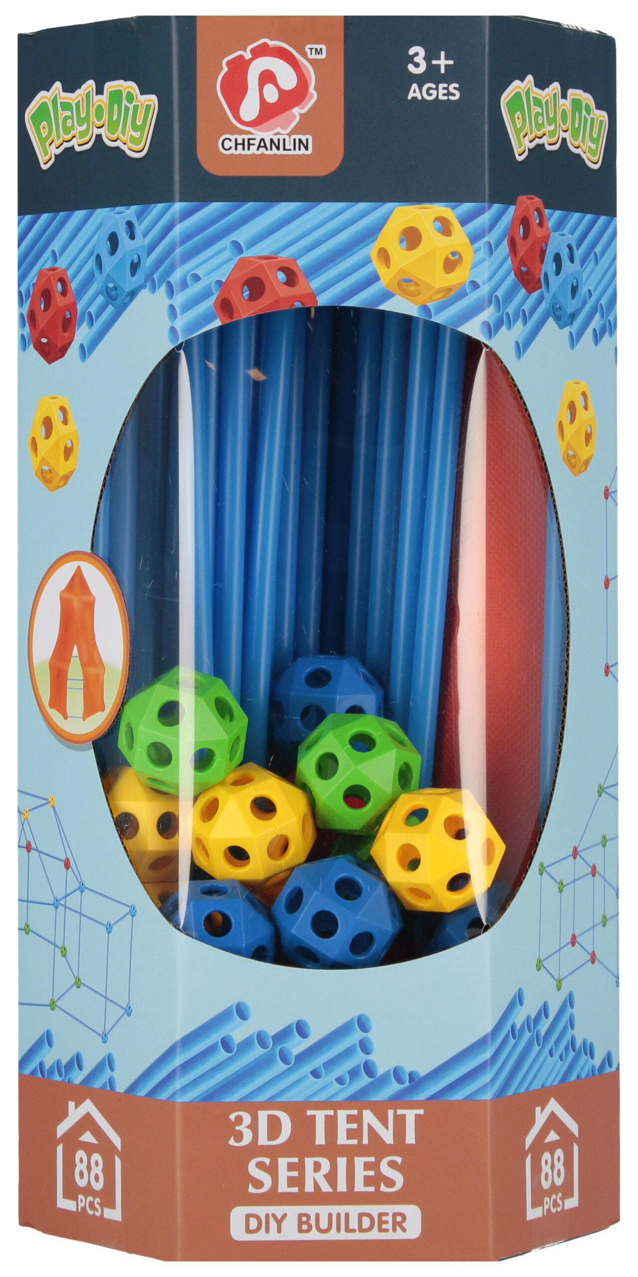 BLOCKS - CONSTRUCTION STRAWS BLOCKS WB 16X32X16