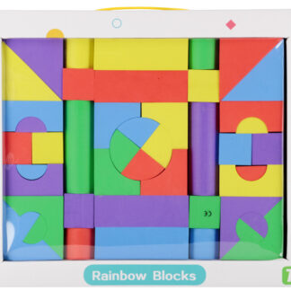 BLOCKS - SOFT BLOCKS 76PCS WB 41X31X9
