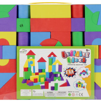 BLOCKS - SOFT BLOCKS 76PCS WB 32X25X8