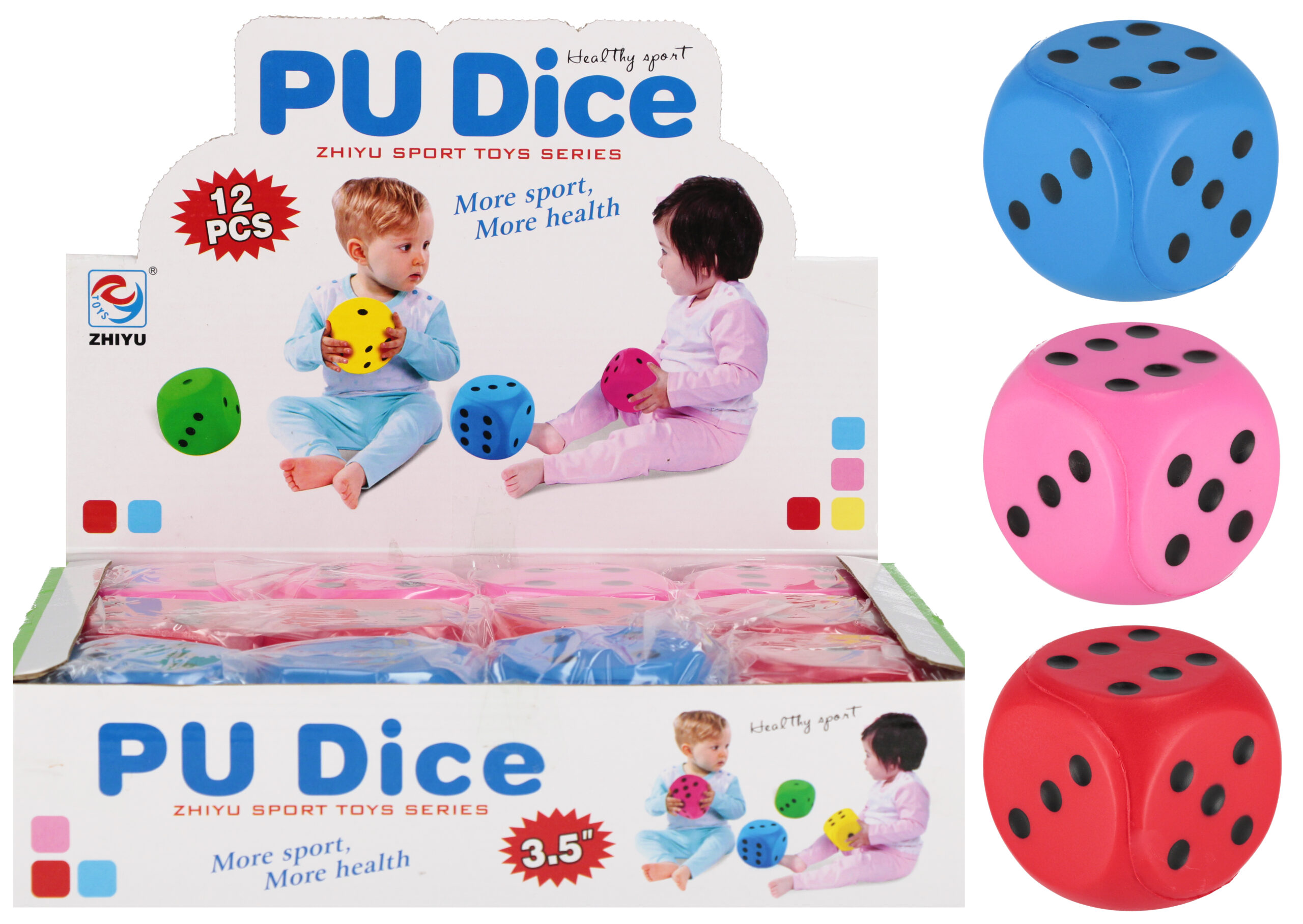 SOFT BABY CUBE DISP 8CM