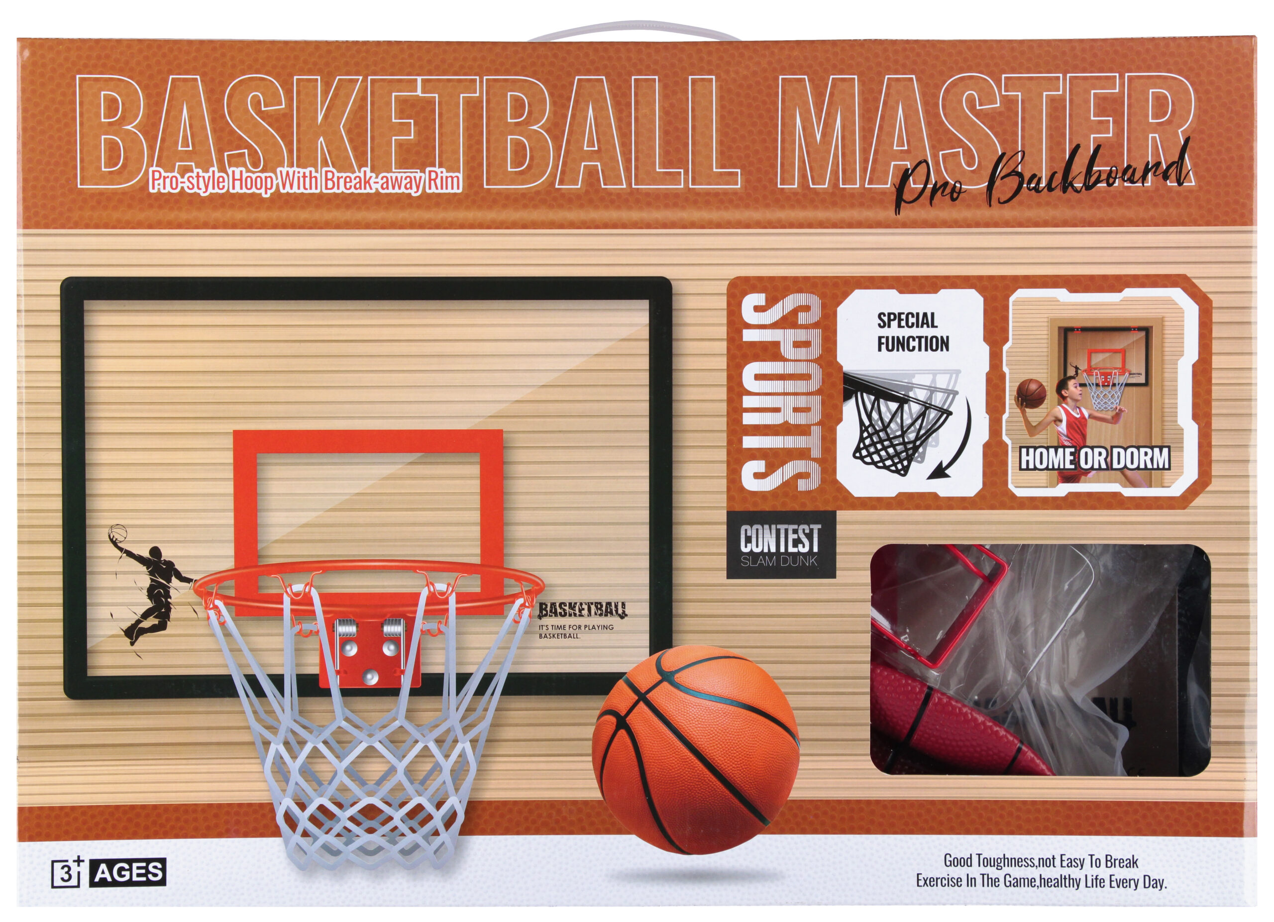 BASKETBALL SET WB 53X38X7