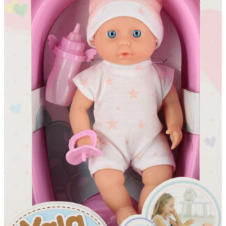 DOLL - BABY DOLL 20CM+ACCESS.WB 19X28X8