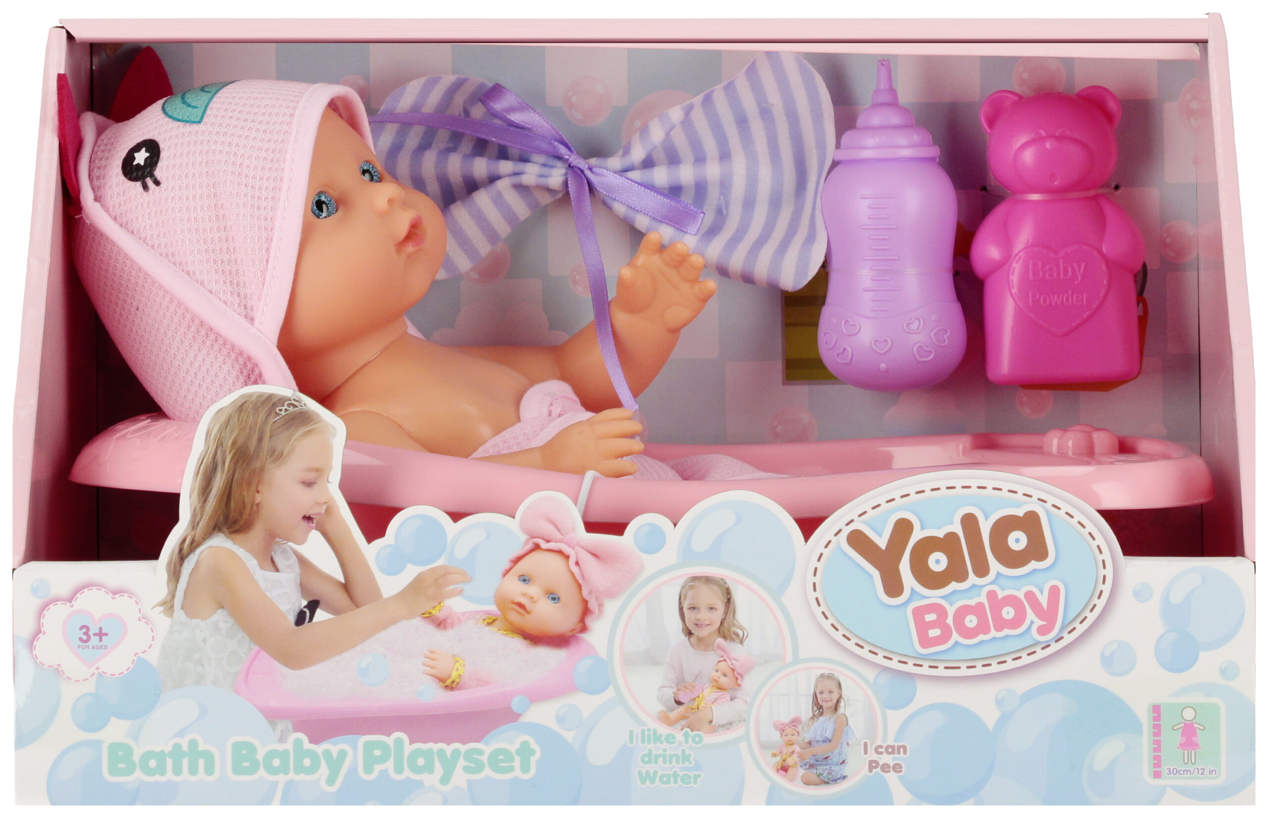 DOLL - BABY DOLL 30CM+ACCESS.WB 36X22X19