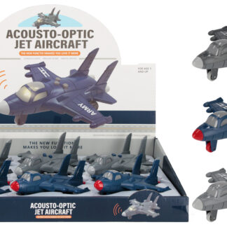 PLANE MILITARY DISP 17CM