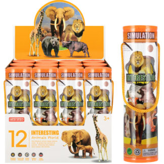 ANIMALS - WILD ANIMALS 12PCS DISP  5X20