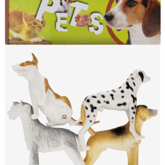 ANIMALS - DOG 4PCS PBH 23X27X3