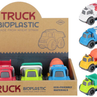 CARTOON CAR - RESCUE/CONSTRUCTION CAR MIX DISP 12CM
