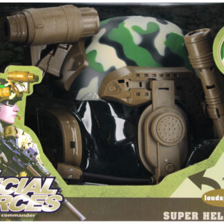 MILITARY SET B/O HELMET 37X24X26