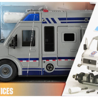 CAR - POLICE CAR DIY B/O WB 35X19X14