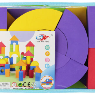 BLOCKS - EVA BLOCKS 45PCS PCV  41x22x16