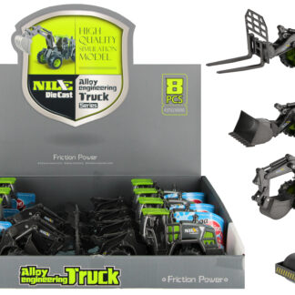 CAR - CONSTRUCTION CAR MET DISP 20CM