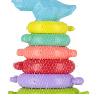 BABY TOYS - PYRAMID NET BAG 15x30x15