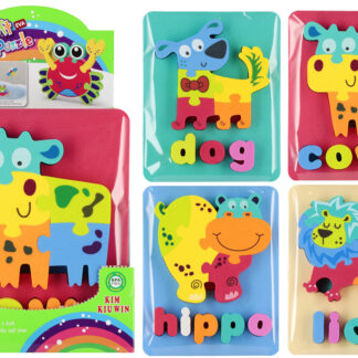 BABY TOYS - PUZZLE EVA DISP 16x20x2