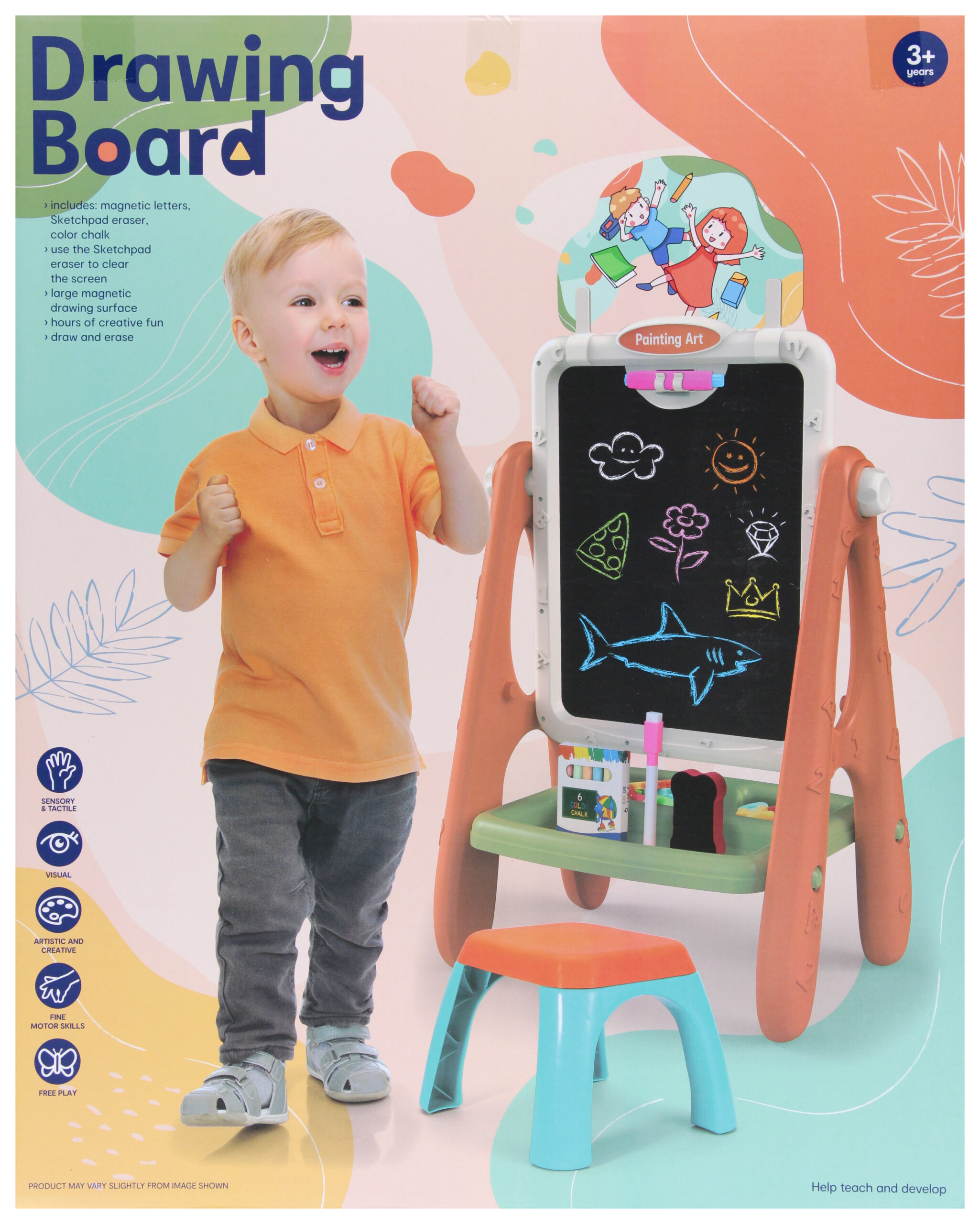 DRAWING BOARD MAGN 2IN1 BOX 43X53X10