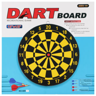DART GAME COLOUR BOX 30X30X2