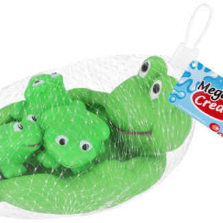 BATH TOYS FROG NET BAG 15CM