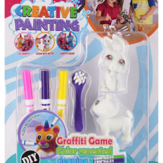 CREATIVE SET - FOR PAINTING MAGIC ANIMALS B/C 23X25X4