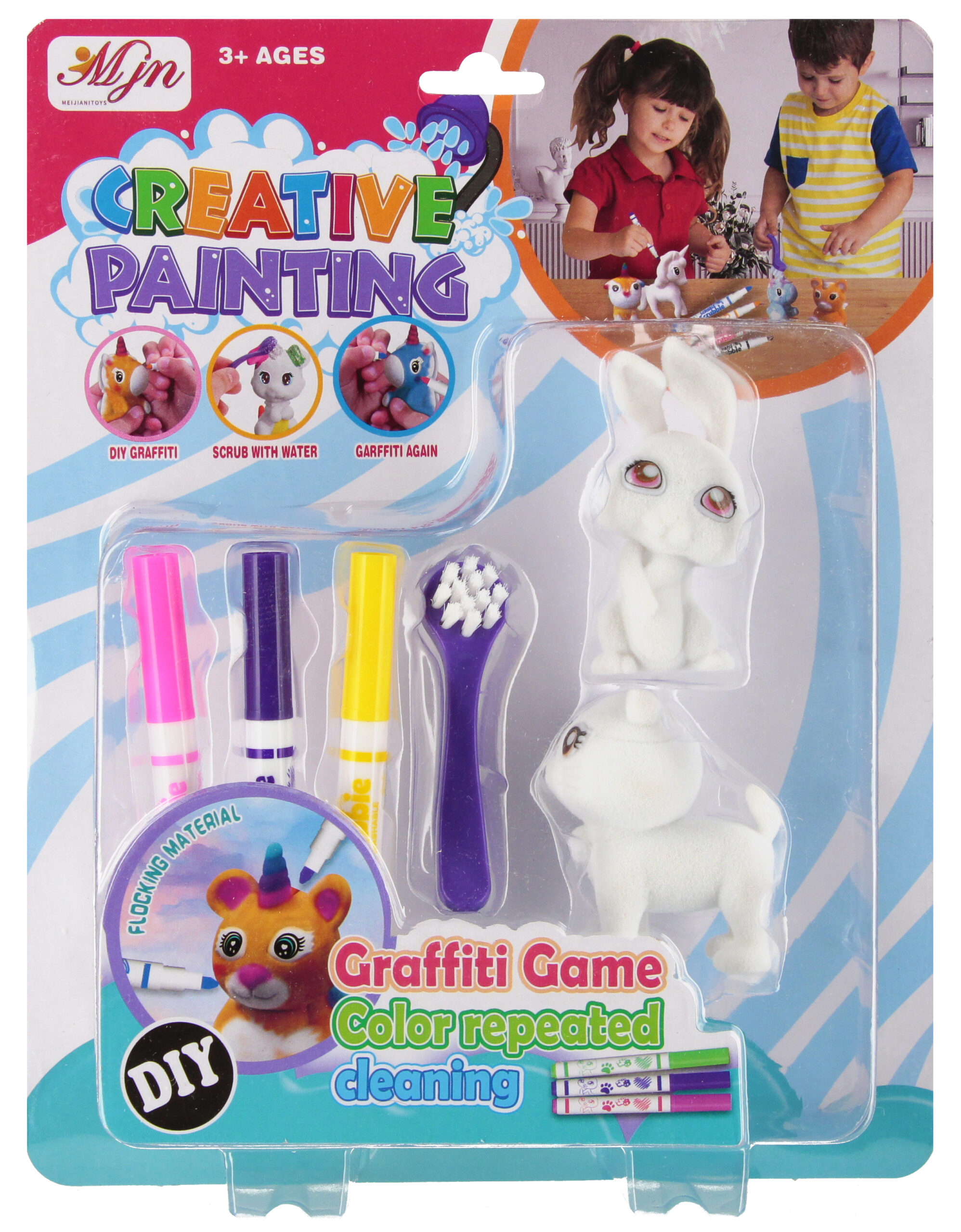 CREATIVE SET - FOR PAINTING MAGIC ANIMALS B/C 23X25X4