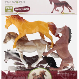 ANIMALS - HORSES 4PCS PBH 21x29x4