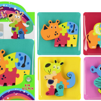 BABY TOYS - PUZZLE EVA DISP 14X14X2