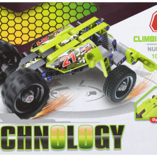 BLOCKS - CONSTRUCTION BLOCKS RACING 101PCS COLOUR BOX 23X16X5