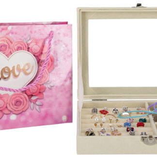 BEAUTY SET- JEWELRY BOX 28X14X4