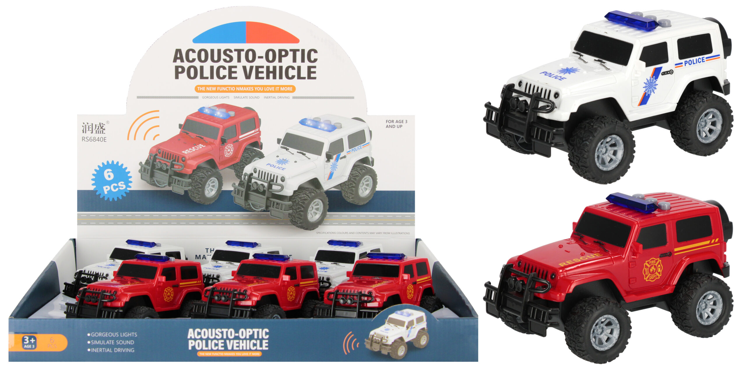 CAR - OFF ROAD CAR DISP 16CM